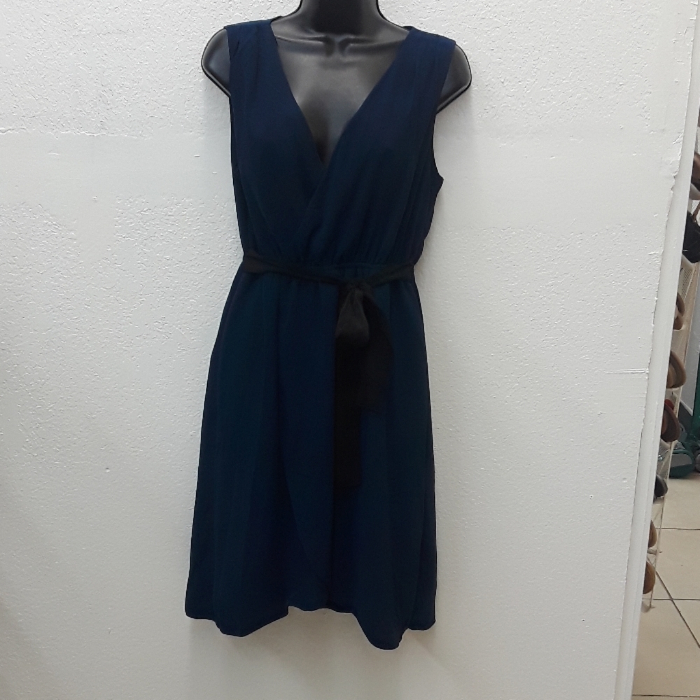 Navy Blue Dress by Vera Wang Size M